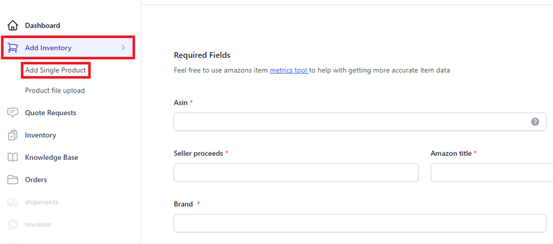 add single product