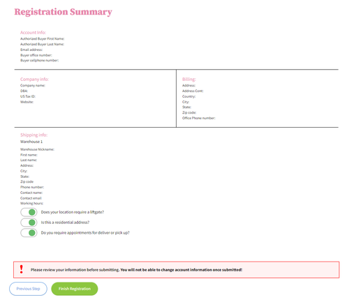 register summary