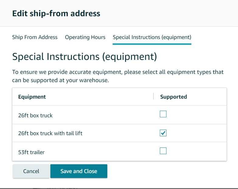 select equipment