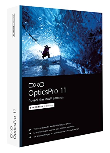 Product Image - DxO Labs OpticsPro 11 Essential Edition Photo Enhancing Software, DVD