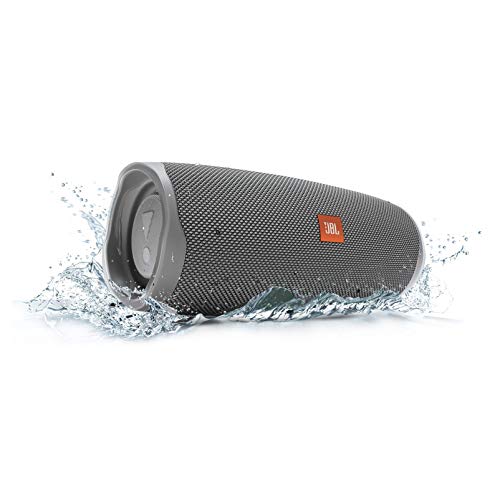 JBL Charge 4 Waterproof Portable Bluetooth SPEAKER with 20 Hour Battery - Gray