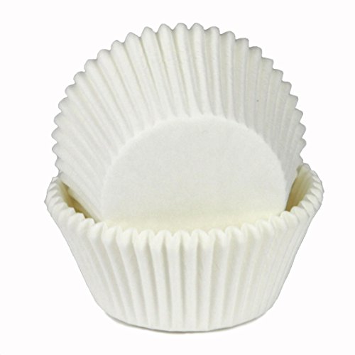 ''Chef CRAFT 21875 Parchment Paper Cupcake Liners, White''