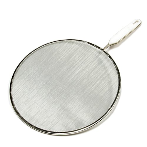''Chef CRAFT 21006 Splatter Screen, Stainless Steel/Aluminum, Painted 10 in Dia Silver''