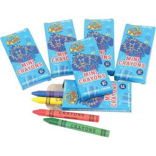 US TOY 4534 6 Piece Crayon Favors