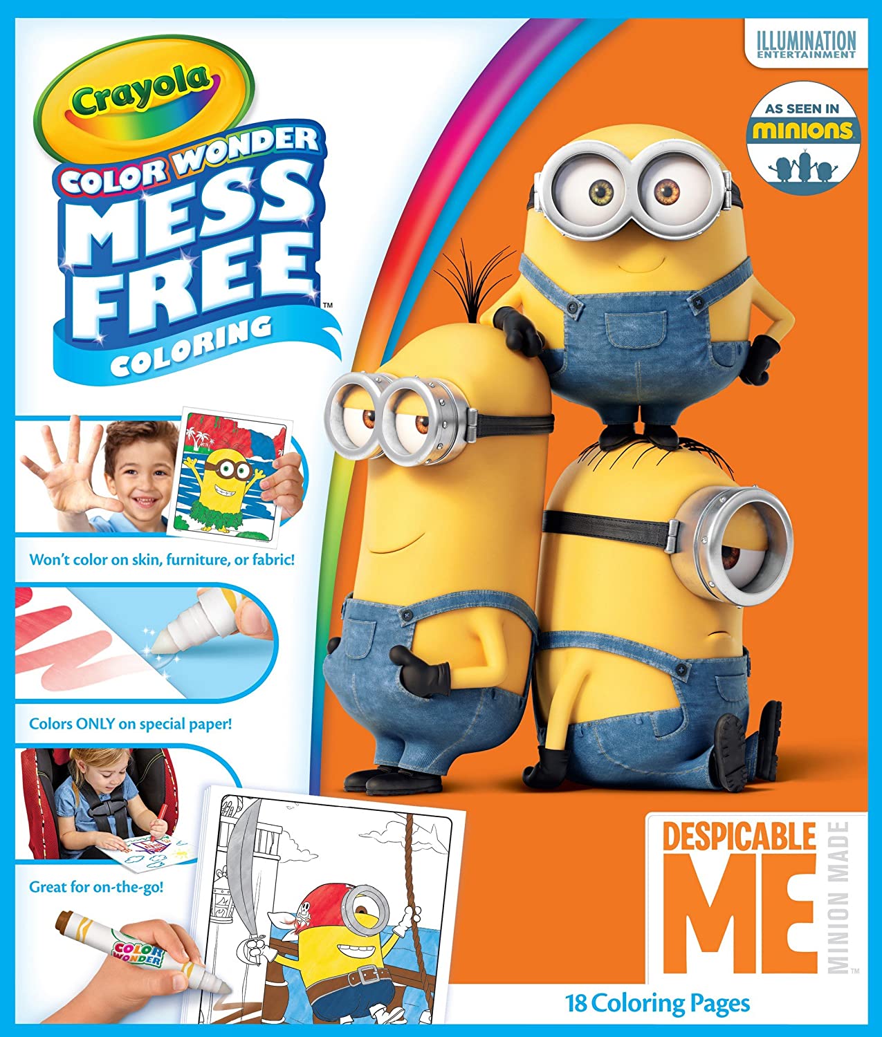 Crayola Color Wonder Despicable Me Colori... Wholesale | Palletfly