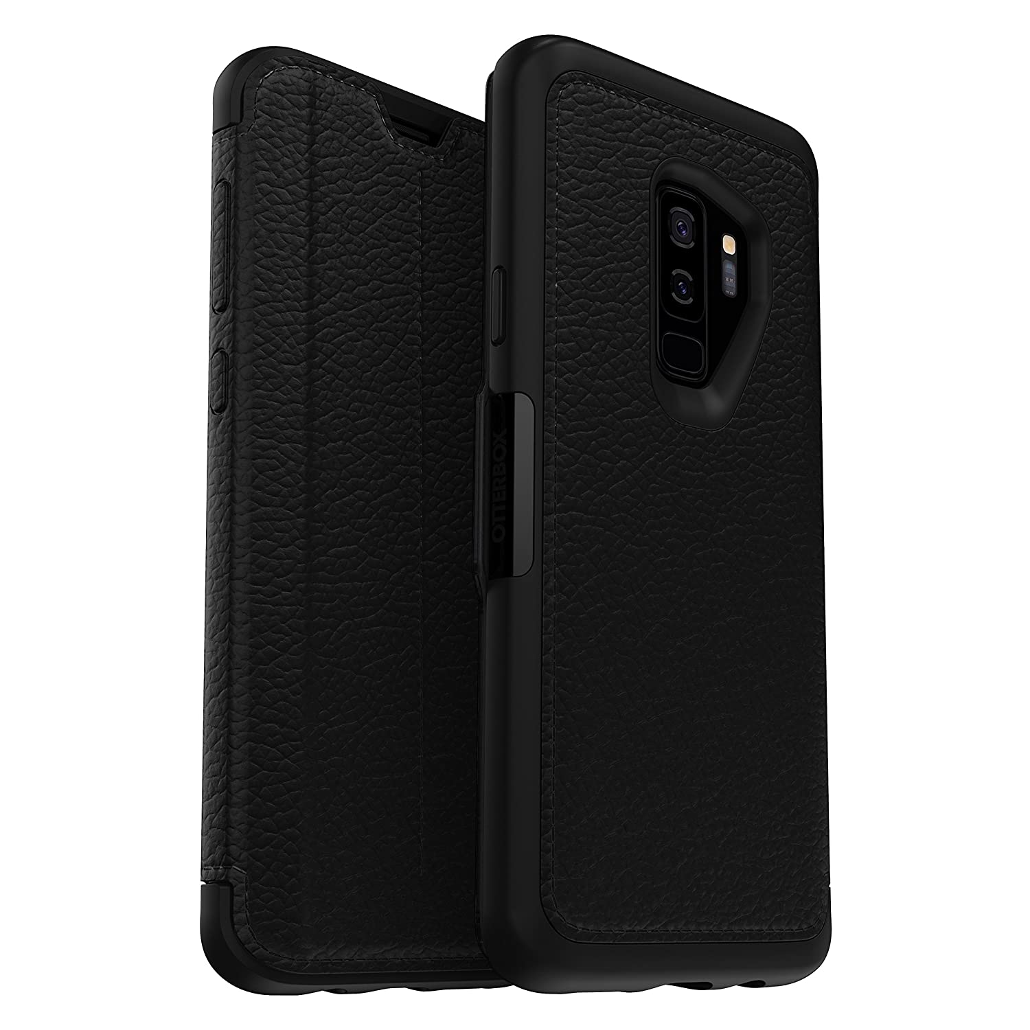 OtterBox STRADA SERIES Case for Samsung Galaxy S9+ - RETAIL Packaging - SHADOW (BLACK/PEWTER)