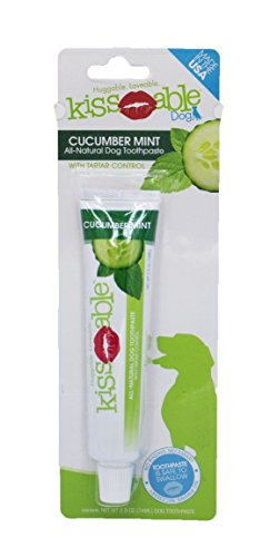 ''KissAble All-Natural TOOTHPASTE for Dogs | Made in USA | Best Dog TOOTHPASTE for All Dogs With Tart