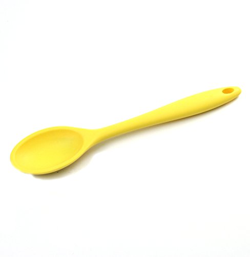 Chef Craft Premium Silicone Cooking Ladle, 11.25 inch, Yellow 