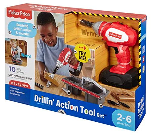 Fisher-Price Drillin' Action TOOL Set