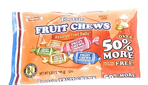 Tootsie Fruit Chews Assoretd Fruit Rolls - 5.83oz Extra VALUE Bag