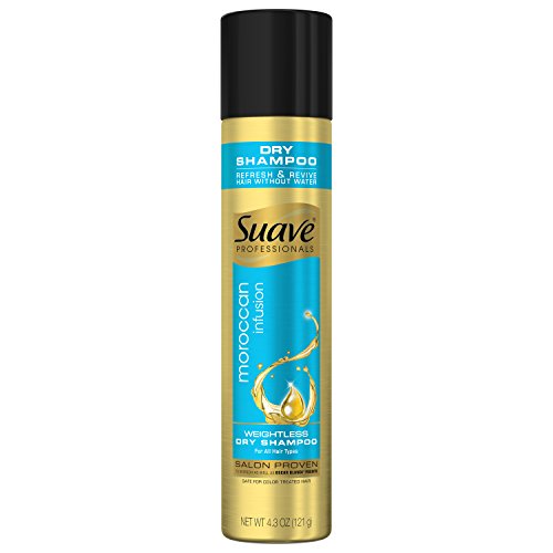 ''Suave Professionals Dry SHAMPOO, Moroccan Infusion Weightless, 4.3 oz''