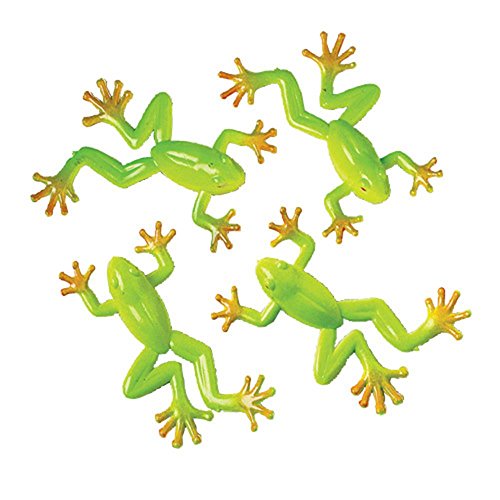 Lot of 12 Realistic Mini Tree Frog TOY Figures