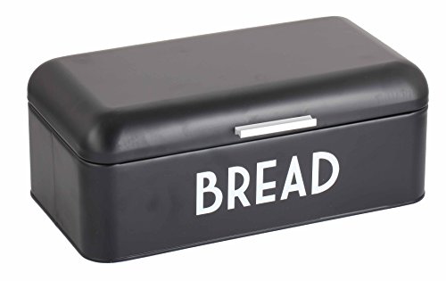 ''Home Basics Grove Bread Box For Kitchen Counter Dry FOOD Storage Container, Bread Bin, Store Bread 