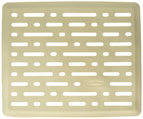 Product Image - Rubbermaid Evolution Antimicrobial Sink Mat, Small, Bisque FG1G1706BISQU