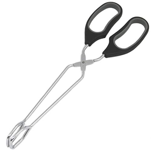 ''Chef CRAFT 21591 Serving Tong, Stainless Steel 3-1/4 in W x 12 in L Black''