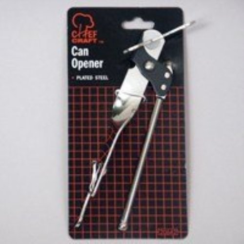 ''Chef CRAFT 20642 Can Opener, Plated Steel''