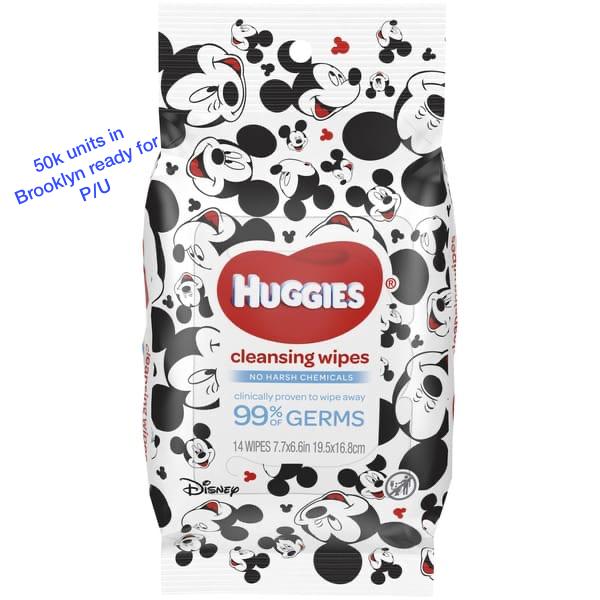 Huggies Cleansing Baby Wipes NO Harsh Chemicals