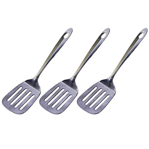 ''Stainless Steel Serving TOOLS 10110, Pack of 3, Silver''