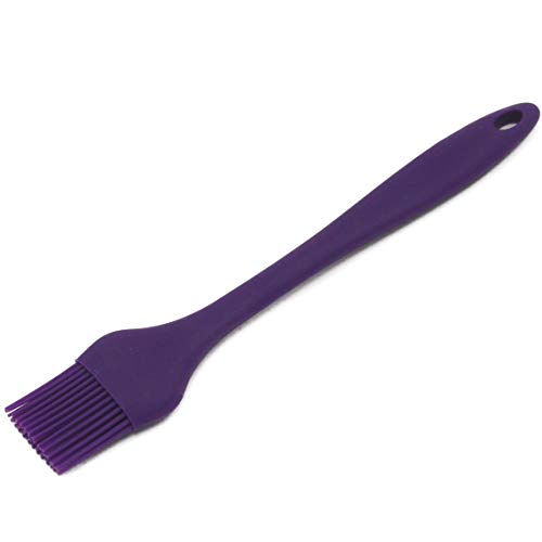 ''Chef CRAFT 13570 Premium Silicone Basting Brush, 10.25'''', Purple''