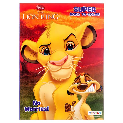 Lion King - Coloring and Activity BOOK - Jumbo Size