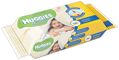 Baby Wipes Natural CARE with Aloe Vera Huggies Wipes 56 Pc Kids