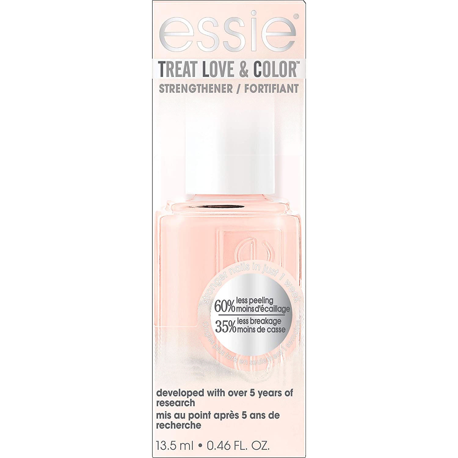 ''essie Treat Love & Color NAIL Polish For Normal To Dry/Brittle NAILS, Bare My Love, 0.46 fl. oz.''