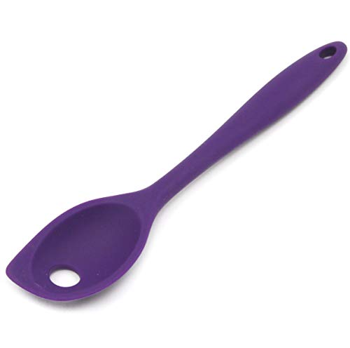 ''Chef CRAFT Premium Silicone Mixing Spoon, 11'''', Purple''