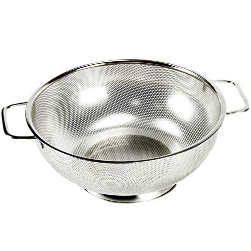 ''Chef CRAFT 21945 Microperforated Stainless Steel Colander, 5 quart, Silver''