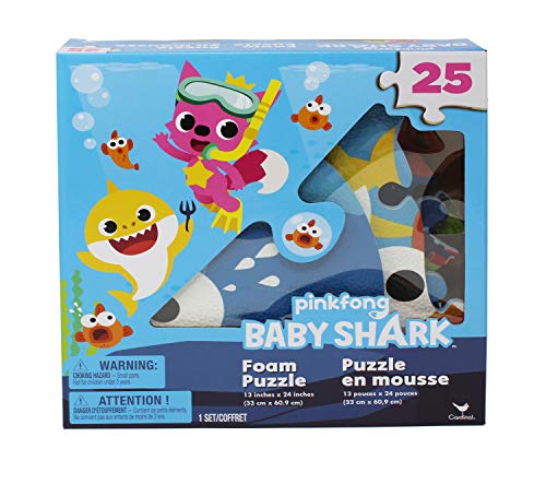 Pinkfong Baby Shark 25-Piece Foam PUZZLE