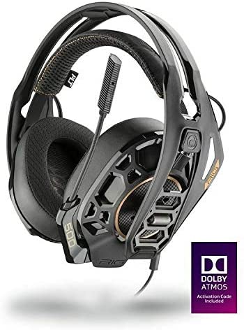 Plantronics RIG 500 Pro HC Gaming Headset Over Ear Wired 3.5mm for XBOX & PS4 (Renewed)