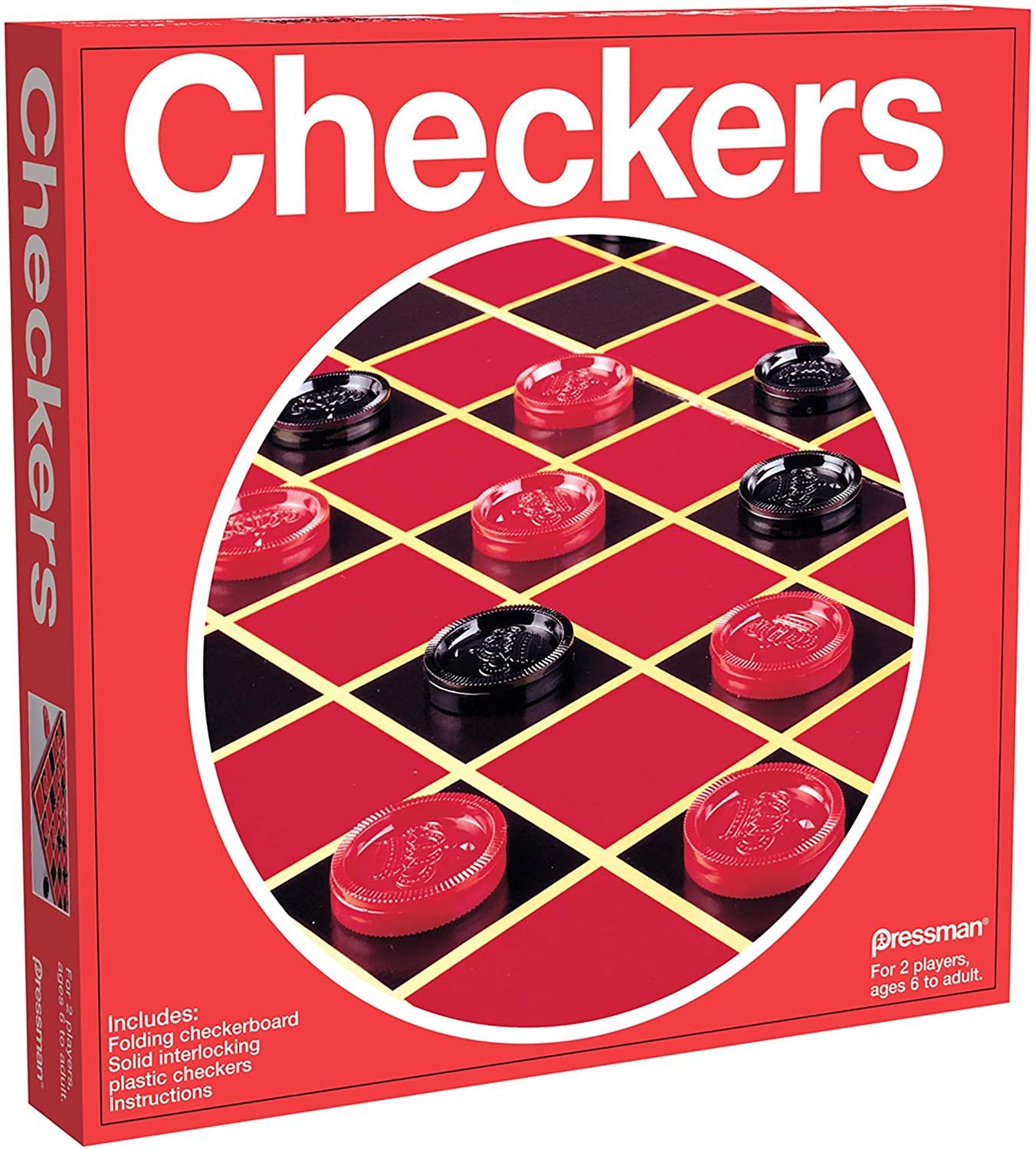 Checkers in Red Box