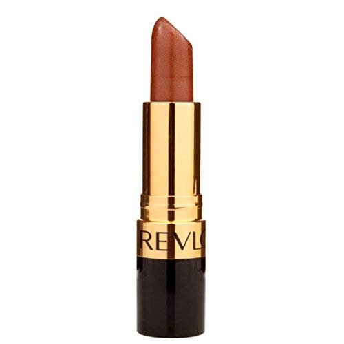 ''Revlon Super Lustrous Lipstick with VITAMIN E and Avocado Oil, Cream Lipstick in Wine, 445 Teak Ros