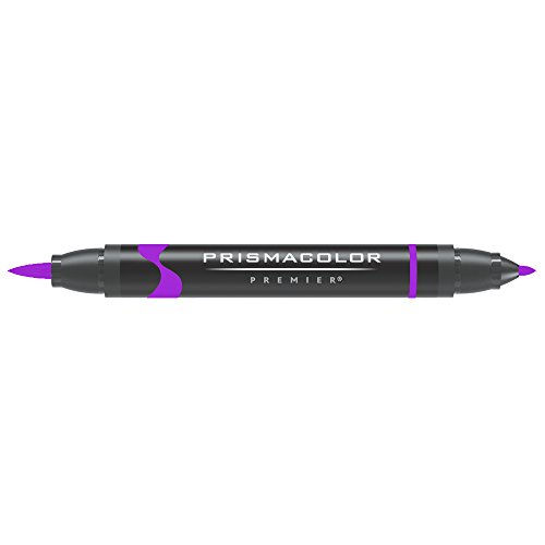 Prismacolor Premier Double-Ended Brush Tip Markers Mulberry 053