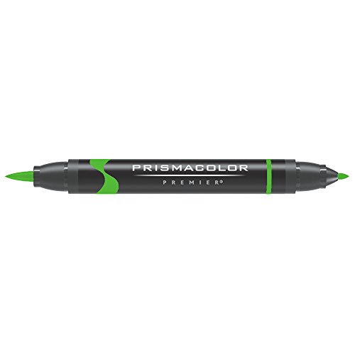 Prismacolor Premier Double-Ended Brush Tip Markers Emerald 186