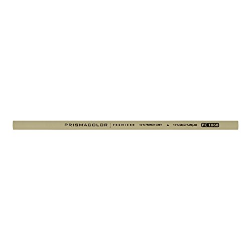''Prismacolor Premier Colored Pencil, 1068 French Gray 10% (3446)''