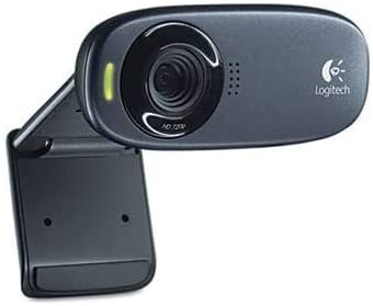 ''Logitech HD C310 Portable Webcam, 5MP, Black''