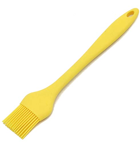''Chef CRAFT Premium Silicone Basting Brush, 10.25'''', Yellow''