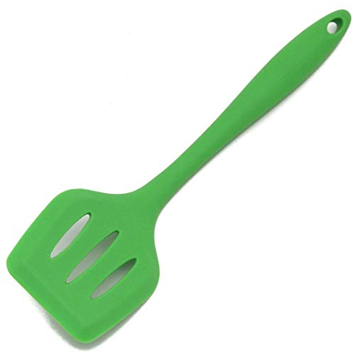 ''Chef CRAFT Premium Silicone Turner, 11.75'''', Green''