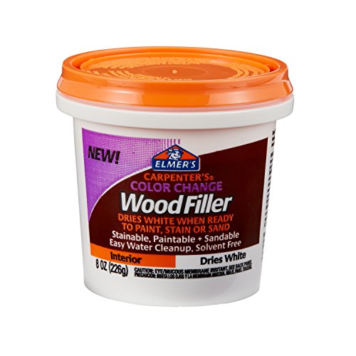 Product Image - Elmer's Carpenter's Color Change Wood Filler, 8 oz., White (E916)