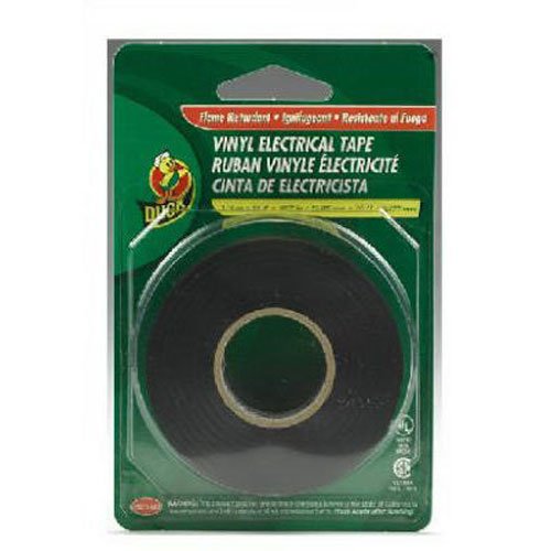 ''Duck Brand 551117 Professional Electrical TAPE, 0.75-Inch by 66-Feet, Single Roll, Black''