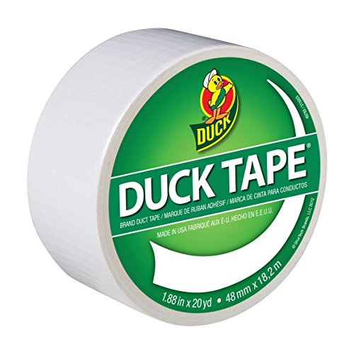 ''Duck Brand DUC1265015RL Duck TAPE, 1.88 in. x 20 Yards, White''