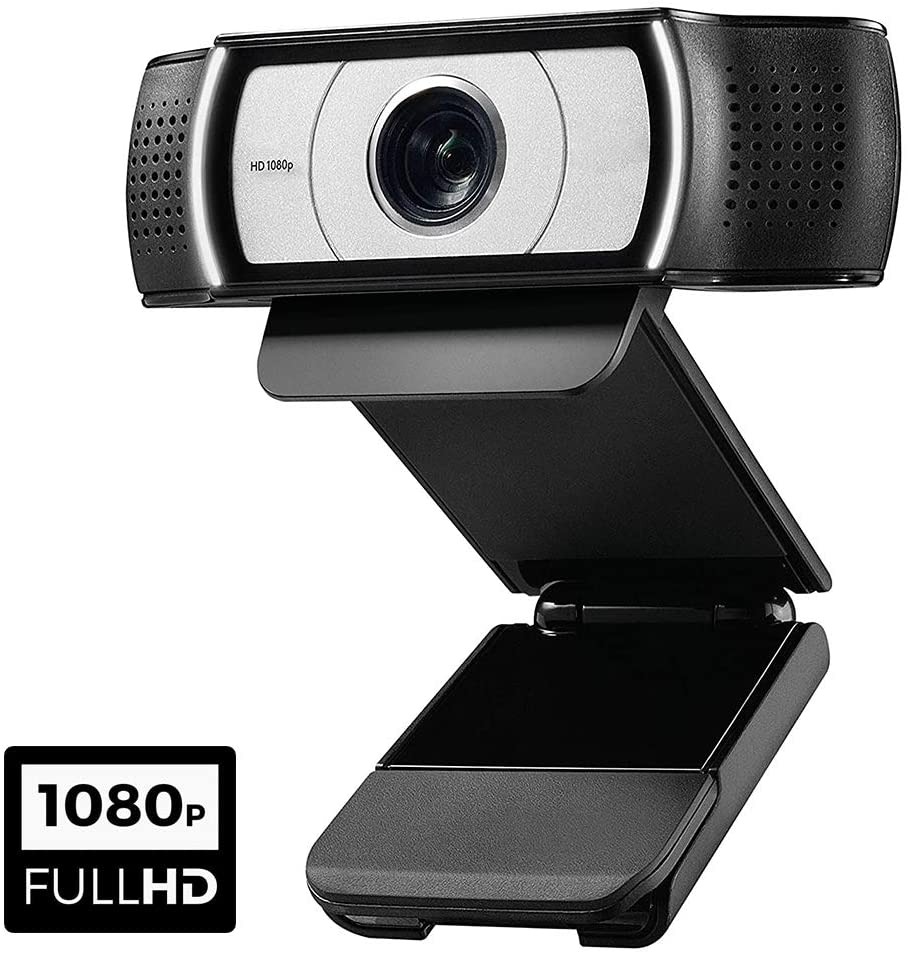''HD Auto Focus Webcam C930c 1080P Video Call Available Pro Streaming Web Camera with Microphone, Wid