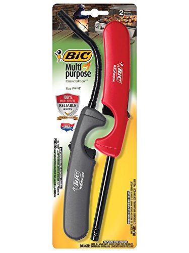 ''BIC Multi-Purpose Classic Edition LIGHTER & Flex Wand LIGHTER, 2-Pack (Colors May Vary)''