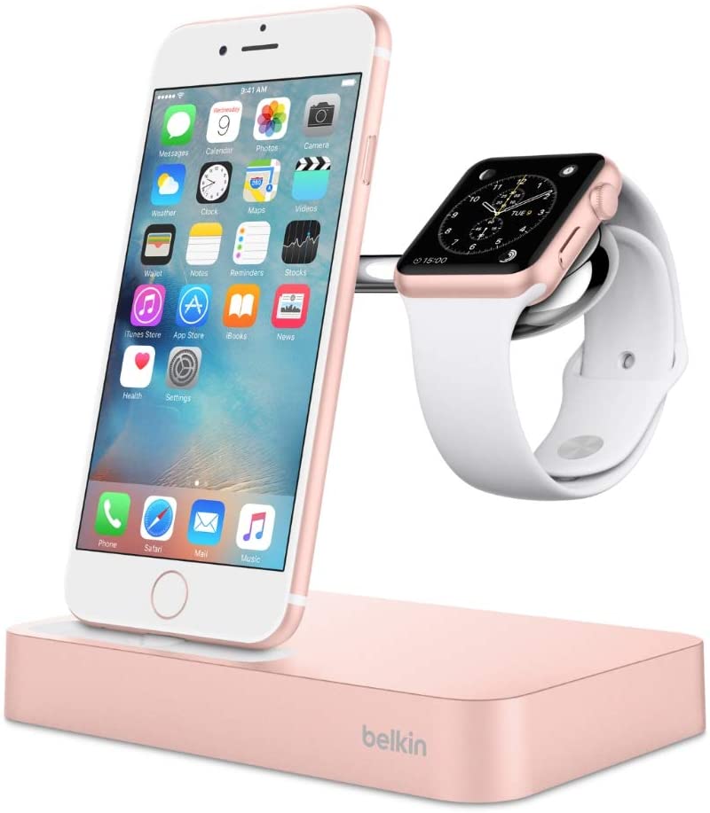 ''Belkin Valet Charging Dock for IPHONE 11, 11 Pro, 11 Pro Max, Xs, XS Max, XR, X, 8/8 Plus and More,