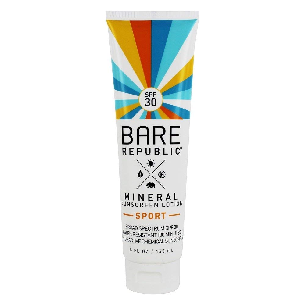 ''Bare Republic Mineral SPF 30 Body SUNSCREEN Lotion. Long-Lasting and 80 Minute Water-Resistance Sun