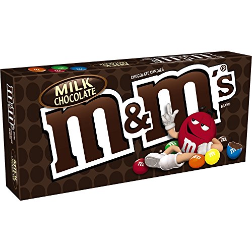 ''M&M's Milk Chocolate CANDY Theater Box, 3.1 oz''