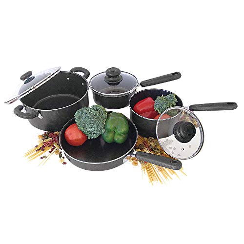 ''Better Chef 4 Piece Non-Stick COOKWARE Set, Various, Black''