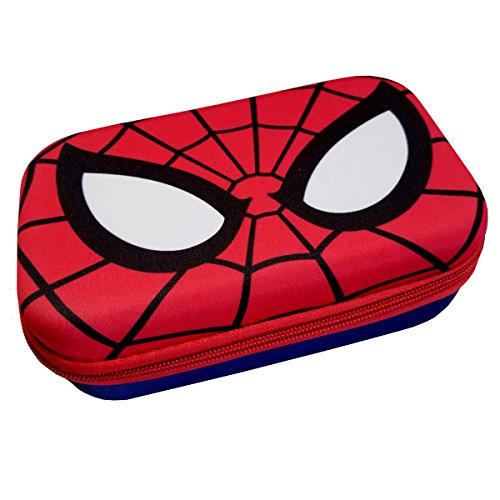 Paw Patrol Pencil Case - Hard Shell Pencil/Storage Box (Spiderman)