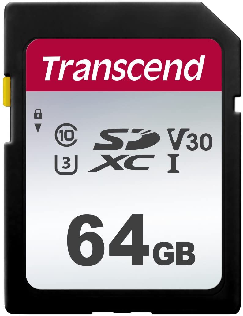 Transcend 64GB SDXC/SDHC 300S Memory Card TS64GSDC300S