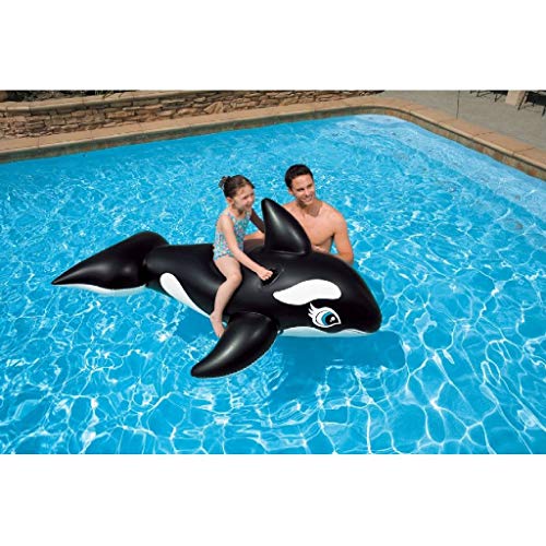 ''Intex Whale Inflatable Pool Ride-On, 76'''' X 47'''', for Ages 3+''
